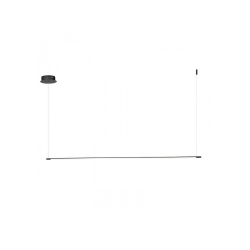 PAKABINAMAS LED ŠVIESTUVAS GENIUS 28W L160 JUODAS DIM