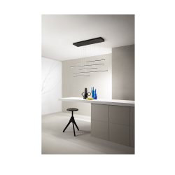 PAKABINAMAS LED ŠVIESTUVAS GENIUS 72W JUODAS DIM kaina