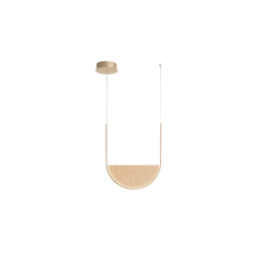 PAKABINAMAS LED ŠVIESTUVAS LOTUS 34W AUKSO SPALVOS DIM