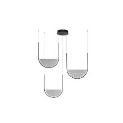 PAKABINAMAS LED ŠVIESTUVAS LOTUS 3 70W JUODAS DIM