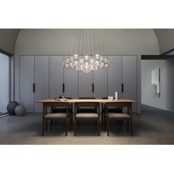 PAKABINAMAS LED ŠVIESTUVAS RANDOM CLOUD 14 42W SKAIDRUS pigiau