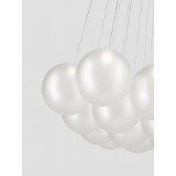 PAKABINAMAS LED ŠVIESTUVAS RANDOM CLOUD 14 42W SKAIDRUS pristatymas