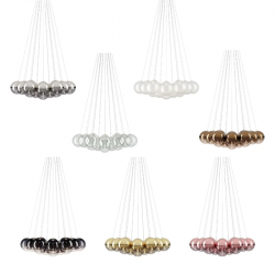 PAKABINAMAS LED ŠVIESTUVAS RANDOM CLOUD 14 42W SKAIDRUS kaina