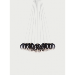 PAKABINAMAS LED ŠVIESTUVAS RANDOM CLOUD 19 57W DŪMINTO STIKLO SPALVOS