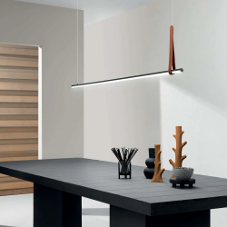PAKABINAMAS LED ŠVIESTUVAS REGOLI L150 24W JUODAS DIM kaina