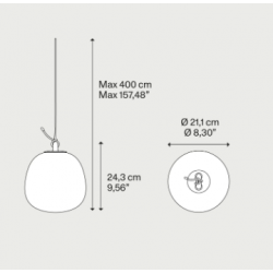 PAKABINAMAS LED ŠVIESTUVAS OBLO D21 7W BALTAS internetu