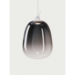 PAKABINAMAS LED ŠVIESTUVAS OBLO D24 7W DŪMINTO STIKLO SPALVOS
