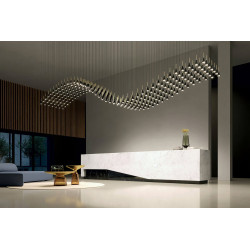 PAKABINAMAS LED ŠVIESTUVAS RAIN 7W CHROMO SPALVOS | JUODAS pigiau
