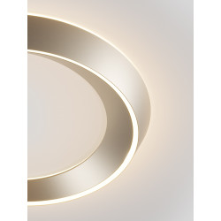 LUBINIS LED ŠVIESTUVAS TIDAL D75 46W JUODAS kaina