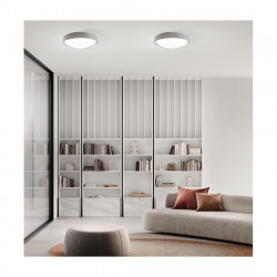 LUBINIS LED ŠVIESTUVAS CONCRETE 20W BALTAS kaina