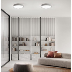 LUBINIS LED ŠVIESTUVAS CONCRETE 20W PILKAS kaina