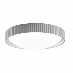 LUBINIS LED ŠVIESTUVAS CONCRETE 20W PILKAS