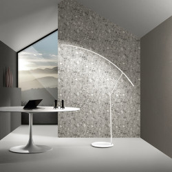 PASTATOMAS LED ŠVIESTUVAS FOLAGA 30W BALTAS DIM kaina