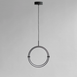 PAKABINAMAS LED ŠVIESTUVAS MARU D40 20W JUODAS pigiau