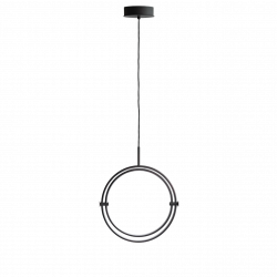 PAKABINAMAS LED ŠVIESTUVAS MARU D40 20W JUODAS kaina