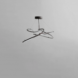 PAKABINAMAS LED ŠVIESTUVAS GHOST 25W L116 JUODAS pigiau