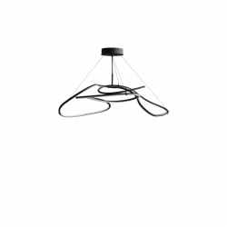 PAKABINAMAS LED ŠVIESTUVAS GHOST 25W L116 JUODAS
