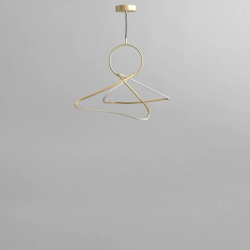 PAKABINAMAS LED ŠVIESTUVAS KUMO D95 25W AUKSO SPALVOS kaina
