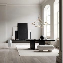 PAKABINAMAS LED ŠVIESTUVAS KUMO D100 25W AUKSO SPALVOS internetu