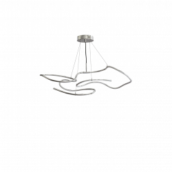 PAKABINAMAS LED ŠVIESTUVAS GHOST MINI 30W L116 CHROMO SPALVOS