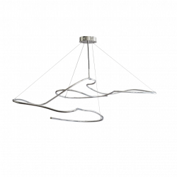PAKABINAMAS LED ŠVIESTUVAS GHOST 25W L155 CHROMO SPALVOS
