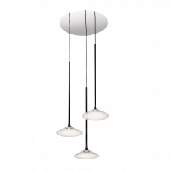 PAKABINAMAS LED ŠVIESTUVAS ORSA 3 22W JUODAS DIM