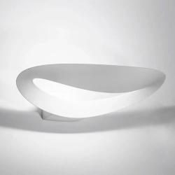 SIENINIS LED ŠVIESTUVAS MESMERI 28W BALTAS DIM