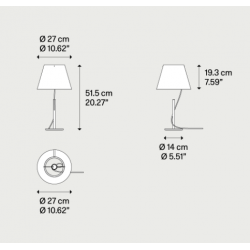 ĮKRAUNAMAS STALINIS LED ŠVIESTUVAS HOVER 6,5W BALTAS pigiau