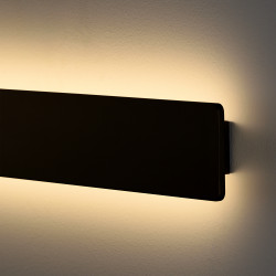 SIENINIS LED ŠVIESTUVAS FOSCA 43W L140 JUODAS pigiau