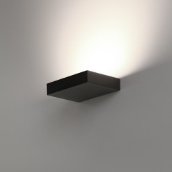 SIENINIS LED ŠVIESTUVAS BRICK 20W L20,5 JUODAS kaina