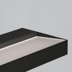 SIENINIS LED ŠVIESTUVAS BRICK 56W L55,6 JUODAS internetu