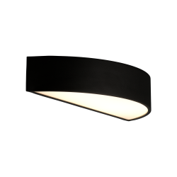 SIENINIS LED ŠVIESTUVAS ISIA 44W JUODAS