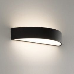 SIENINIS LED ŠVIESTUVAS ISIA 44W JUODAS kaina