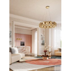 PAKABINAMAS LED ŠVIESTUVAS GIROUETTE S3 13,5W LN AUKSO SPALVOS kaina