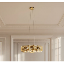 PAKABINAMAS LED ŠVIESTUVAS GIROUETTE S8 RD 36W AUKSO SPALVOS pigiau