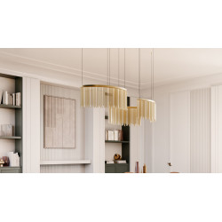 PAKABINAMAS LED ŠVIESTUVAS LUSTRALIS SA1 SNG 41W  ŽALVARIO SPALVOS kaina