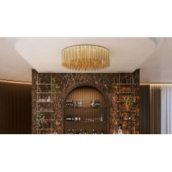 LUBINIS LED ŠVIESTUVAS LUSTRALIS Q2 SNG 130W ŽALVARIO SPALVOS kaina