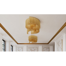 LUBINIS LED ŠVIESTUVAS LUSTRALIS T2 SNG 96W ŽALVARIO SPALVOS kaina