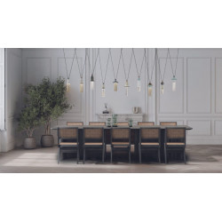 PAKABINAMAS LED ŠVIESTUVAS NAPPE C10 ĮVAIRIŲ SPALVŲ pristatymas