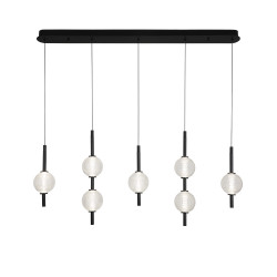 PAKABINAMAS LED ŠVIESTUVAS ABEONA 26W JUODAS