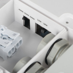 LUBINIS | SIENINIS LED ŠVIESTUVAS BENO 12 | 18W BALTAS pigiau