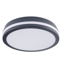 LUBINIS | SIENINIS LED ŠVIESTUVAS BENO D26 24 | 30W TAMSIAI PILKAS