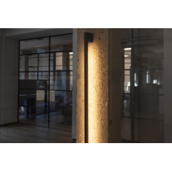 SIENINIS LED ŠVIESTUVAS YALTE 8W 4000K JUODAS pristatymas