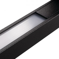 SIENINIS LED ŠVIESTUVAS YALTE D 11W 3000K JUODAS kaina