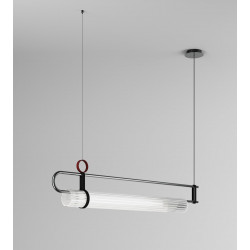 PAKABINAMAS LED ŠVIESTUVAS COULISSE 11W PILKAS | JUODAS kaina
