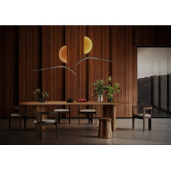 PAKABINAMAS LED ŠVIESTUVAS BOREALIS 26W PILKAS | GINTARO SPALVOS pigiau