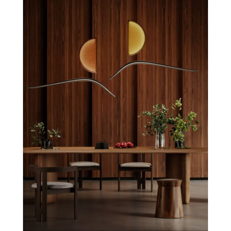 PAKABINAMAS LED ŠVIESTUVAS ITALAMP BOREALIS 26W PILKAS | RUDAS 005880S0 002