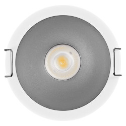 ĮLEIDŽIAMAS LED ŠVIESTUVAS SPOT TWIST 5W 4000K BALTAS | SIDABRO SPALVOS pigiau