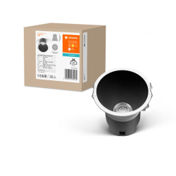 ĮLEIDŽIAMAS LED ŠVIESTUVAS SPOT TWIST 10W 4000K BALTAS | JUODAS pigiau