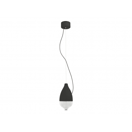 PAKABINAMAS LED ŠVIESTUVAS HIND RAMII T-COTTA D16 8W JUODAS N° 10629